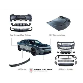 Комплект обвісів SRT 2015-2023 Dodge Charger 2010-2023 рр. фото 2
