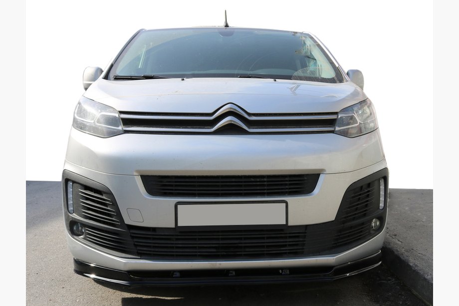 Citroen SpaceTourer 2016- рр. Передня лип накладка (ABS) Image