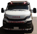 Iveco Daily 2014- рр. Козирьок на лобове скло V1 (чорний глянець, 5мм) фото 1