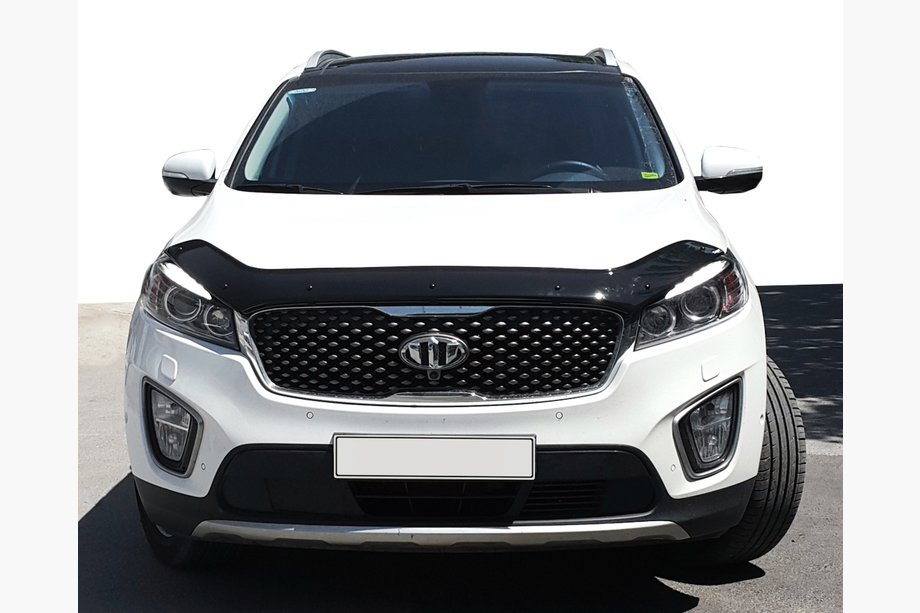 Kia Sorento III UM 2014-2020 рр. Дефлектор капоту (EuroCap) Image