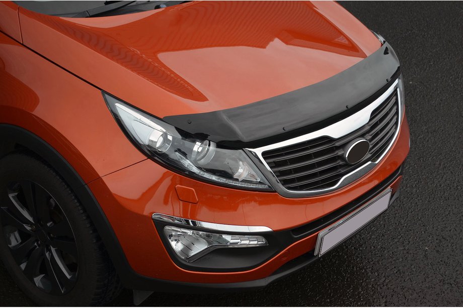 Kia Sportage 2010-2015 рр. Дефлектор капота (EuroCap) Image