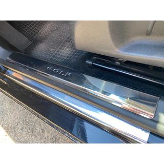 Накладки на внутрішню частину порогу (2 шт., нерж) фото 1