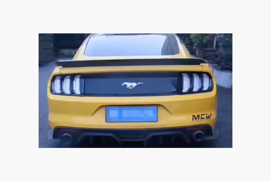 Ford Mustang 2015-2023 рр. Задні ліхтарі Black (2 шт, 2015+) Фото 1