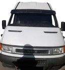 Iveco Daily 1999-2006 рр. Козирьок на лобове скло V1 (чорний глянець, 5мм) фото 1
