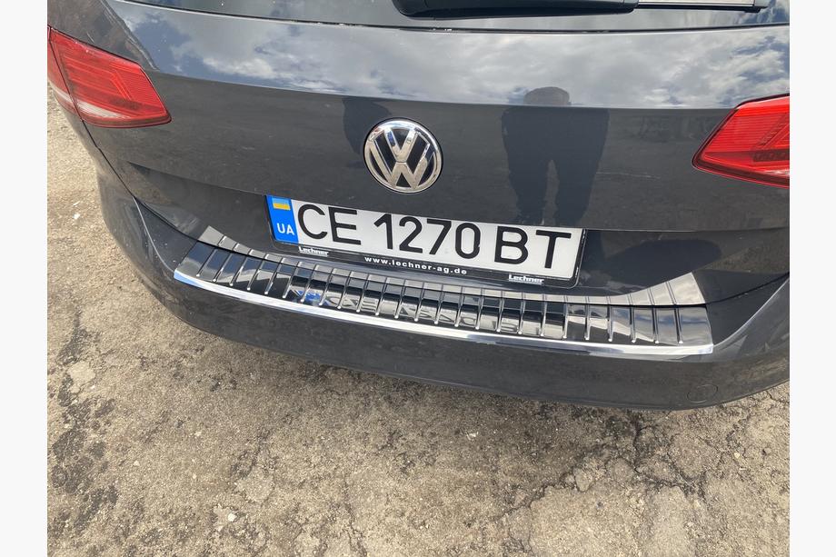 Volkswagen Passat B8 2015-2023 рр. Накладка на задній бампер Carmos V1 (SW) Фото 2