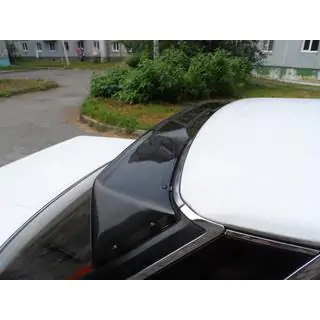 Спойлер на скло (ABS, чорний)
