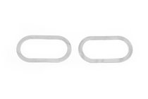 Volkswagen Golf 4 1997-2006 рр. Обведення поворотника (2 шт, нерж) фото 2