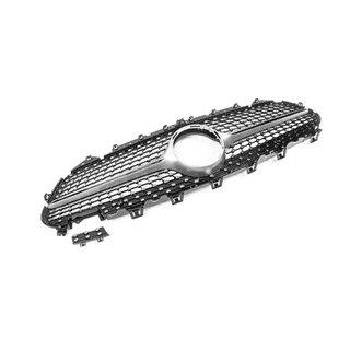 Передня решітка (Diamond Silver) Mercedes CLS C257 2018- рр. фото 3