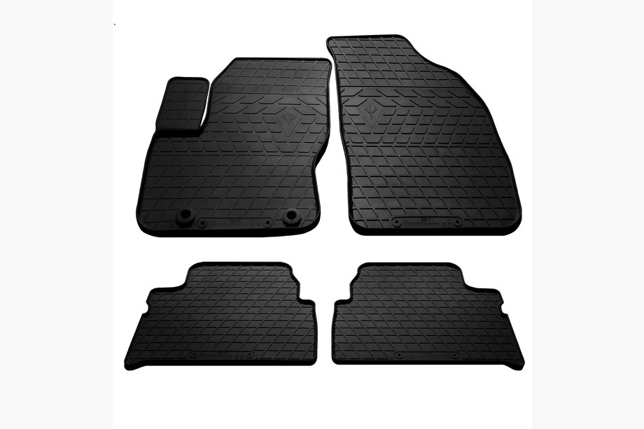 Ford C-Max 2004-2010 рр. Гумові килимки (4 шт, Stingray Premium) Image