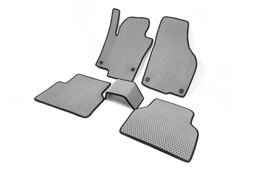 Volkswagen Tiguan 2007-2016 рр. Килимки EVA (сірі) Image