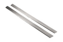 Citroen C-2 2003-2009 рр. Накладки на пороги OmsaLine (2 шт., нерж.) фото 1