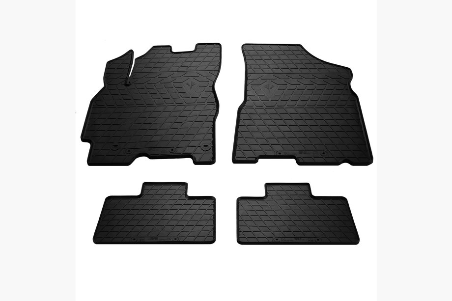 Chery Tiggo 2 2014- рр. Гумові килимки (4 шт, Stingray Premium) Image