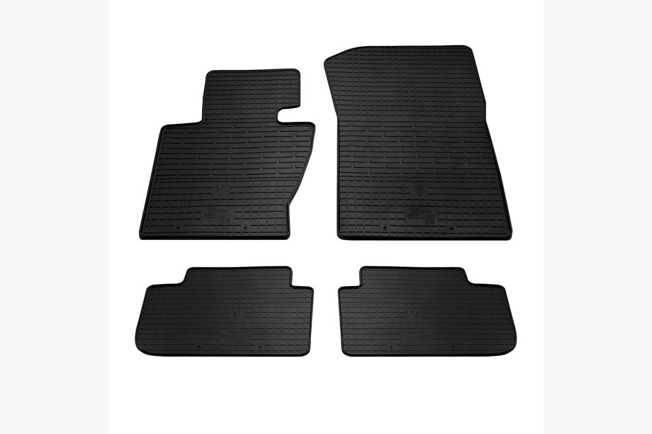 BMW X3 E83 2003-2010 рр. Гумові килимки (4 шт, Stingray Premium) Image