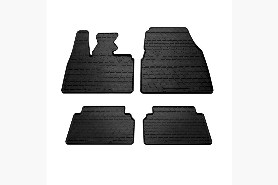 BMW I3 2013-2022 рр. Килимки Stingray (4 шт, гума) Image