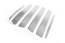 Volkswagen Golf 7/E-Golf 2012-2020 рр. Накладки на стійки (нерж) фото 4