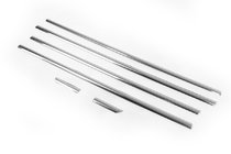 Kia Sportage 2004-2010 рр. Окантовка стекол (6 шт, нерж.) фото 2