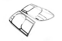 Toyota Land Cruiser 100 1998-2007 рр. Накладки на фари V1 (2 шт., пласт.) фото 1