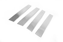 Ford Focus II 2005-2008 рр. Молдинг дверних стійок (нерж.) фото 3