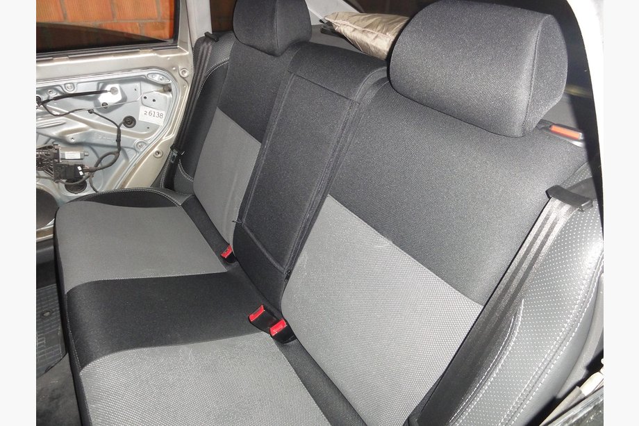 Volkswagen Passat B5 1997-2005 рр. Авточохли (кожзам↗тканина, Premium) Фото 4