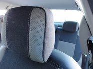 Renault Fluence 2009-2016 рр. Авточохли (2009-2012, кожзам↗тканина, Premium) Цільні фото 4