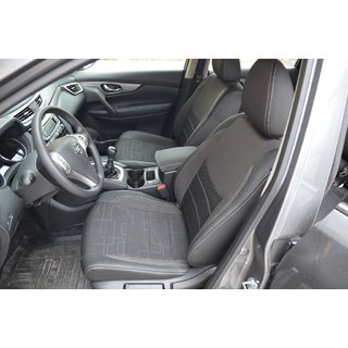 Чохли SoyuzAuto Premium Nissan X-trail T32/Rogue 2014-2021 рр. фото 4