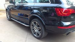 Audi Q7 2005-2015 рр. Бокові пороги OEM (2 шт., Алюміній) фото 2
