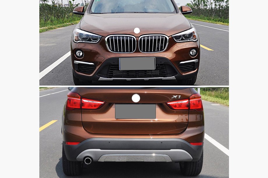 BMW X1 F48 2015-2022 рр. Передня і задня накладки (2 шт) Image