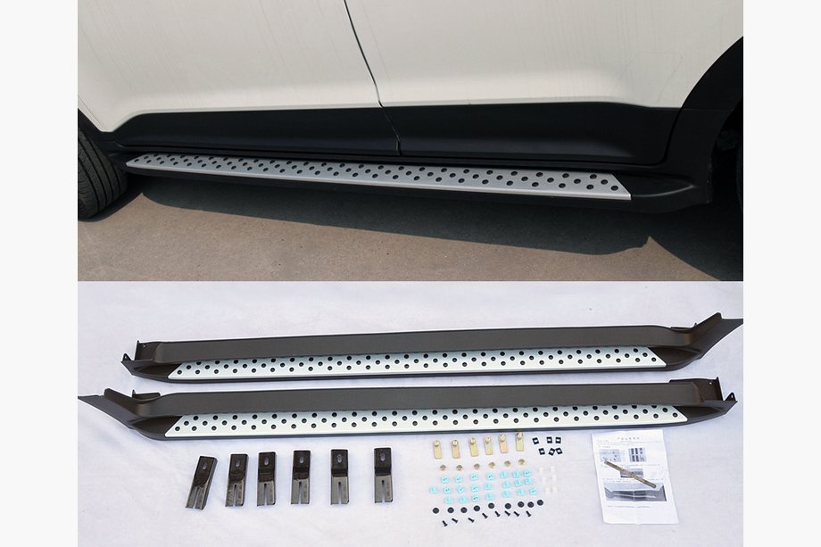 Hyundai Creta 2014-2020 рр. Бокові пороги V1 (2 шт) Image
