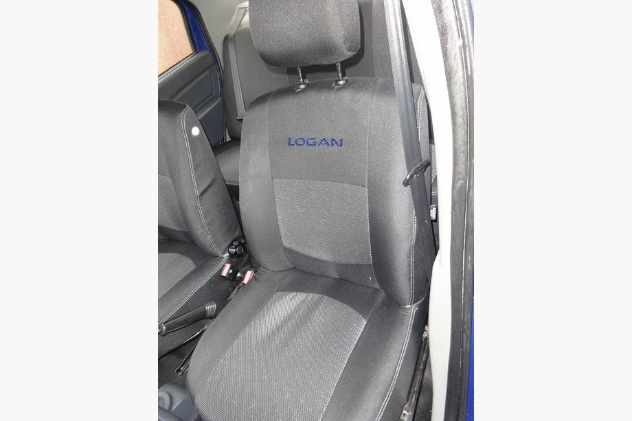Renault Logan I 2005-2008 рр. Авточохли (тканинні, Classik) Image