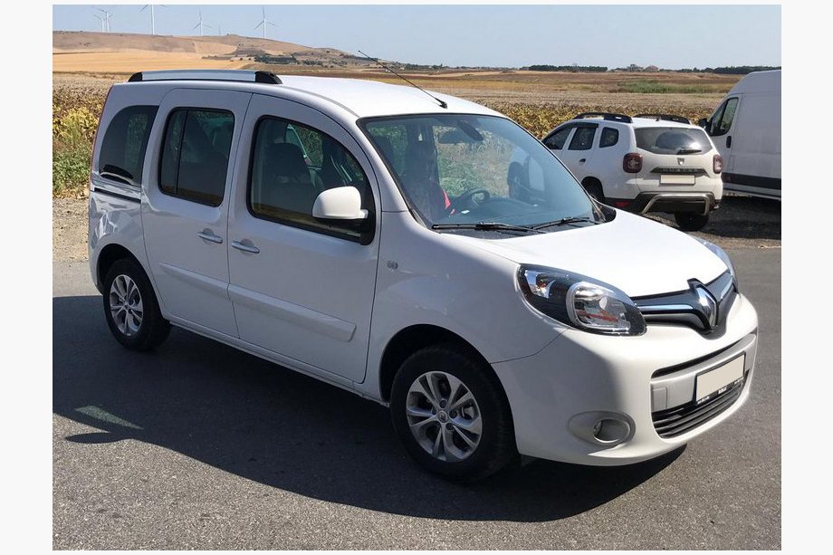 Renault Kangoo 2008-2020 рр. Інтегровані рейлінги (хром) Image