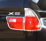 Хром накладки на стопи (пластик) фото 1