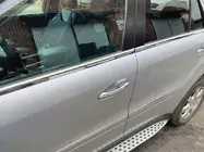 Mercedes ML W164 2005-2011 рр. Зовнішня окантовка вікон (4 шт, нерж) фото 1