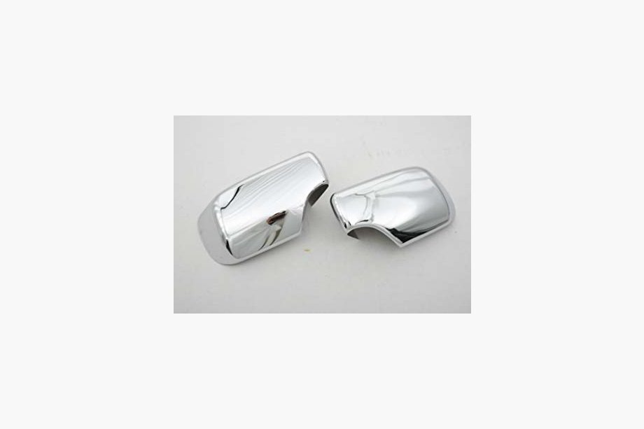 BMW 3 серія E46 1998-2006 рр. Хром накладки на дзеркала (2 шт., ABS) Image
