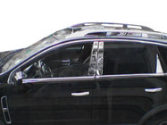 Opel Antara 2006-2017 рр. Комплект хрому навколо бокових вікон (нерж) фото 1