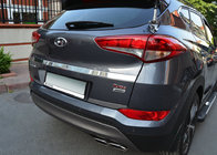 Hyundai Tucson TL 2016-2021 рр. Накладка на кант багажника (2 частини, нерж) фото 4