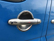 Mercedes Sprinter W906 2006-2018 рр. Накладки під ручки (4 шт, нерж.) фото 1