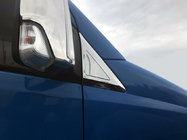 Mercedes Sprinter W906 2006-2018 рр. Накладка біля дзеркал (2 шт., нерж) фото 2