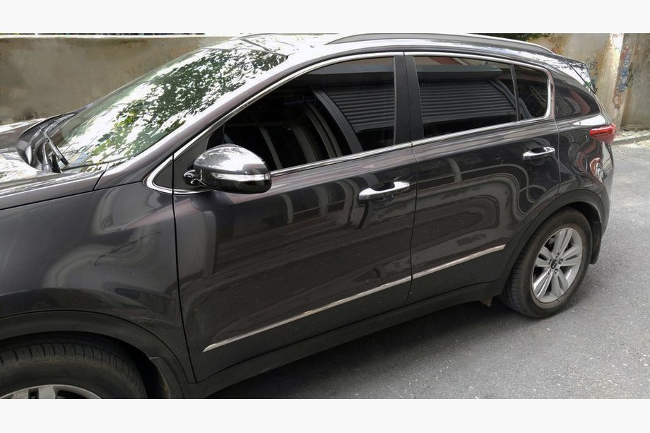 Молдинг дверний (4 шт, нерж) Image