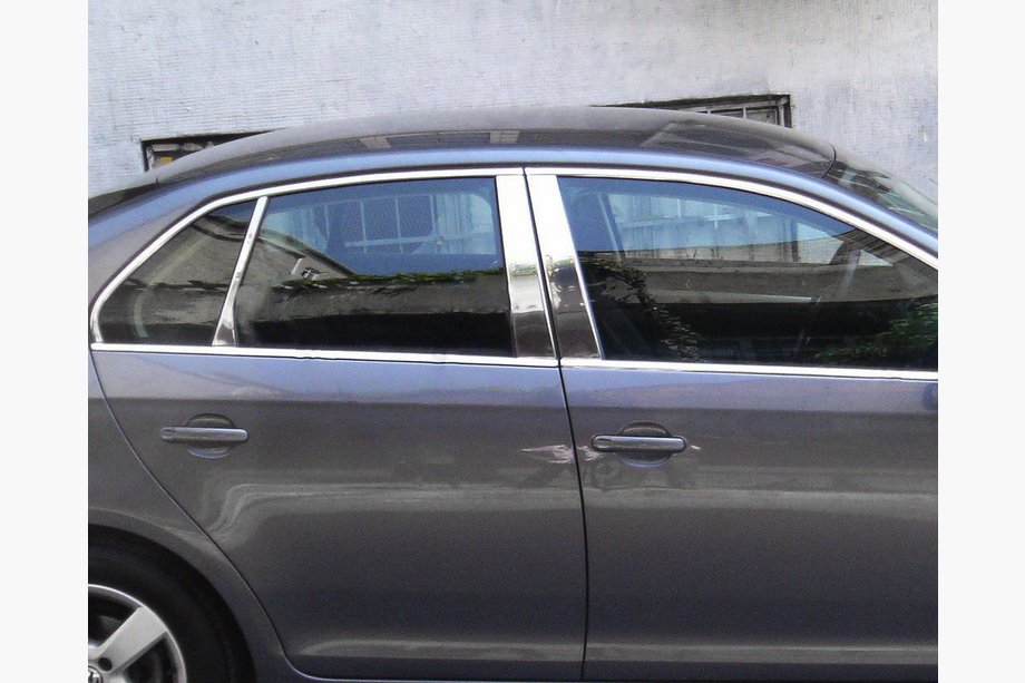 Молдинг дверних стійок (6 шт, нерж) Image