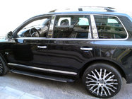 Накладки на стійки (8 шт, нерж) фото 1