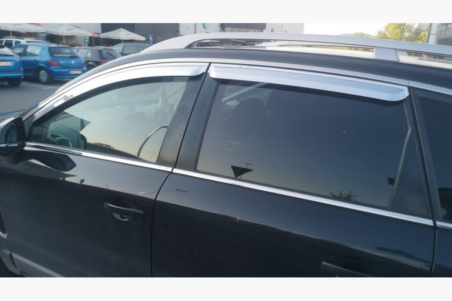Opel Antara 2006-2017 рр. Вітровики ХРОМ (4 шт, Корея) Image