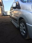 Opel Vivaro 2019- рр. Бокові пороги Rainbow (2 шт., алюміній) фото 6