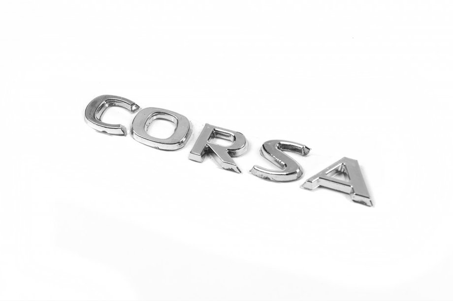Opel Corsa B 1993-2004 рр. Напис Corsa 12.5см на 1.6см Фото 2