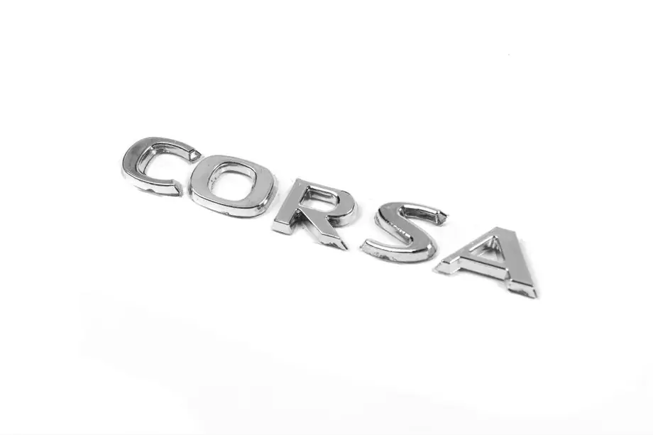 Opel Corsa D 2007-2014 рр. Напис Corsa 12.5см на 1.6см Фото 2