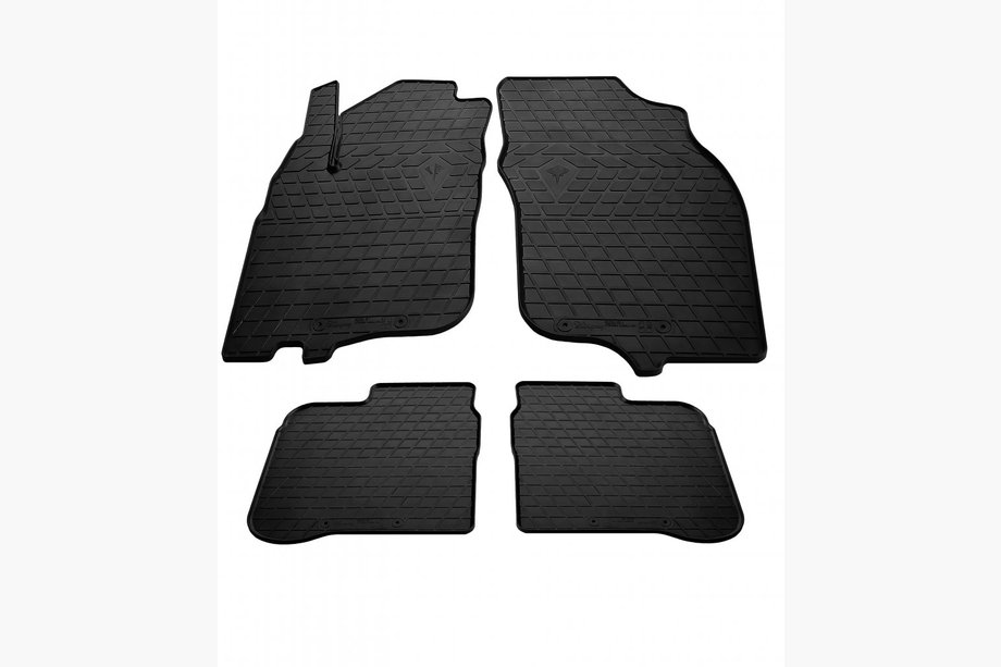 Mitsubishi Carisma 1995-2004 рр. Килимки Stingray (4 шт, гума) Image