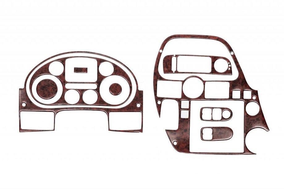 DAF XF105 2005-2013 рр. Накладки на панель (під дерево) Image