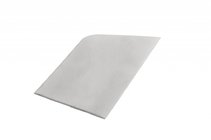 Volkswagen T5 Transporter 2003-2010 рр. Накладка на люк бензобака без лого VW (Carmos, нерж) фото 1