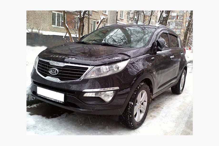 Kia Sportage 2010-2015 рр. Дефлектор капота VIP Image