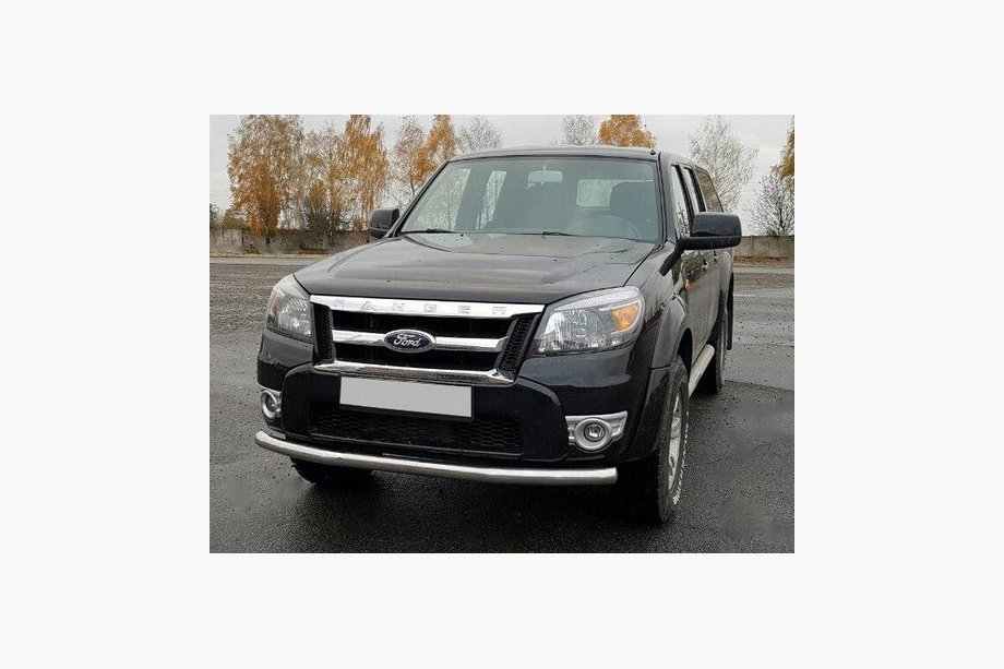 Ford Ranger 2007-2011 рр. Передній захист ST008 (нерж) Image