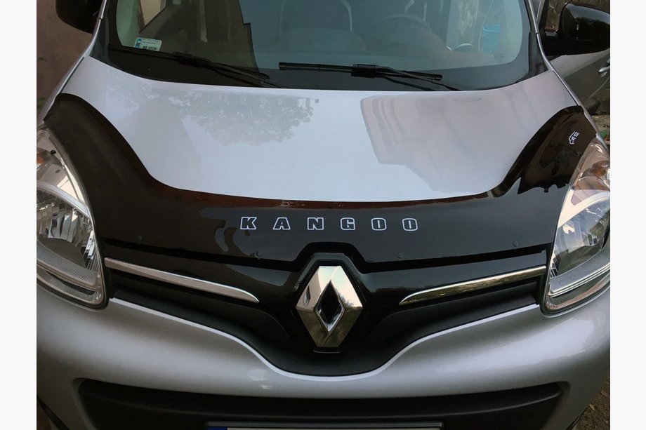 Renault Kangoo 2008-2020 рр. Дефлектор капота 2013↗ (VIP) Image